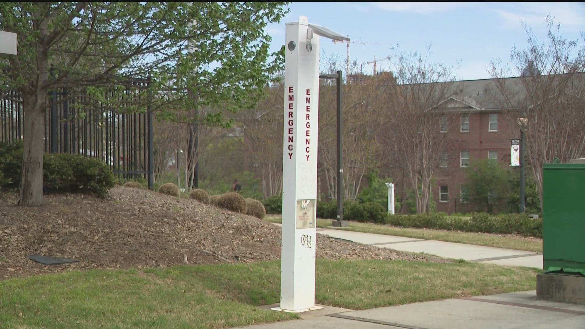Students expressed growing concerns after the shooting of a Clark Atlanta University Student in February.