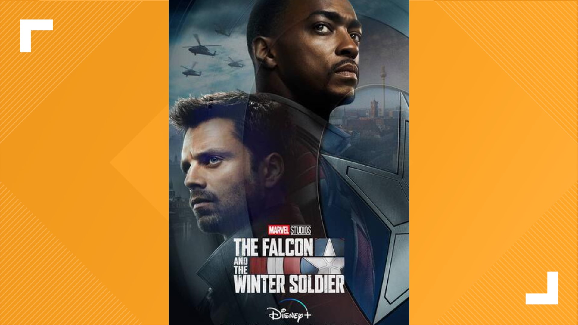 The series picks up following the events of “Avengers: Endgame” with characters  Sam Wilson/Falcon (Anthony Mackie) and Bucky Barnes/Winter Soldier (Sebastian Stan).