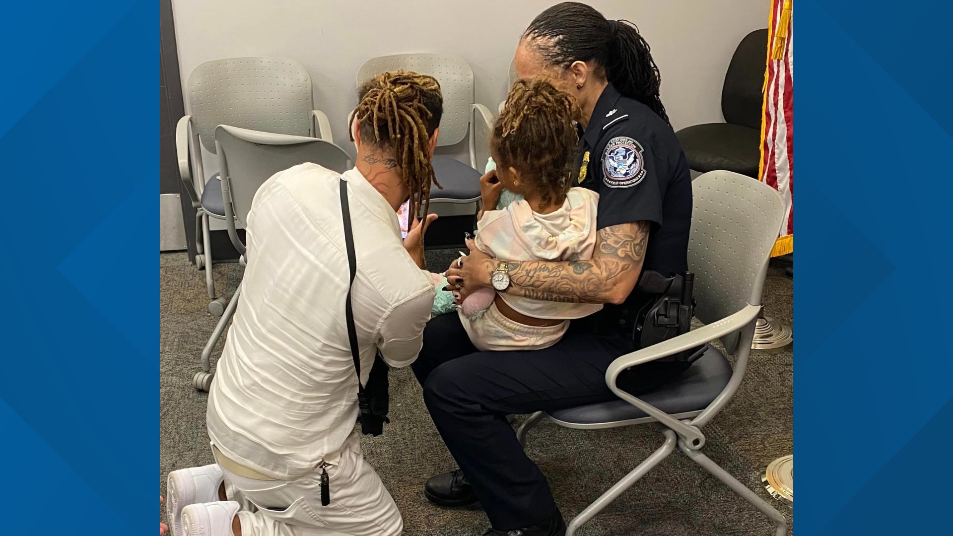 Parent reunited with child Smyrna