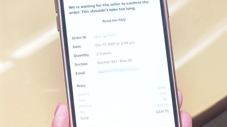 UGA fan buys tickets on third-party site, seller never released them, she says