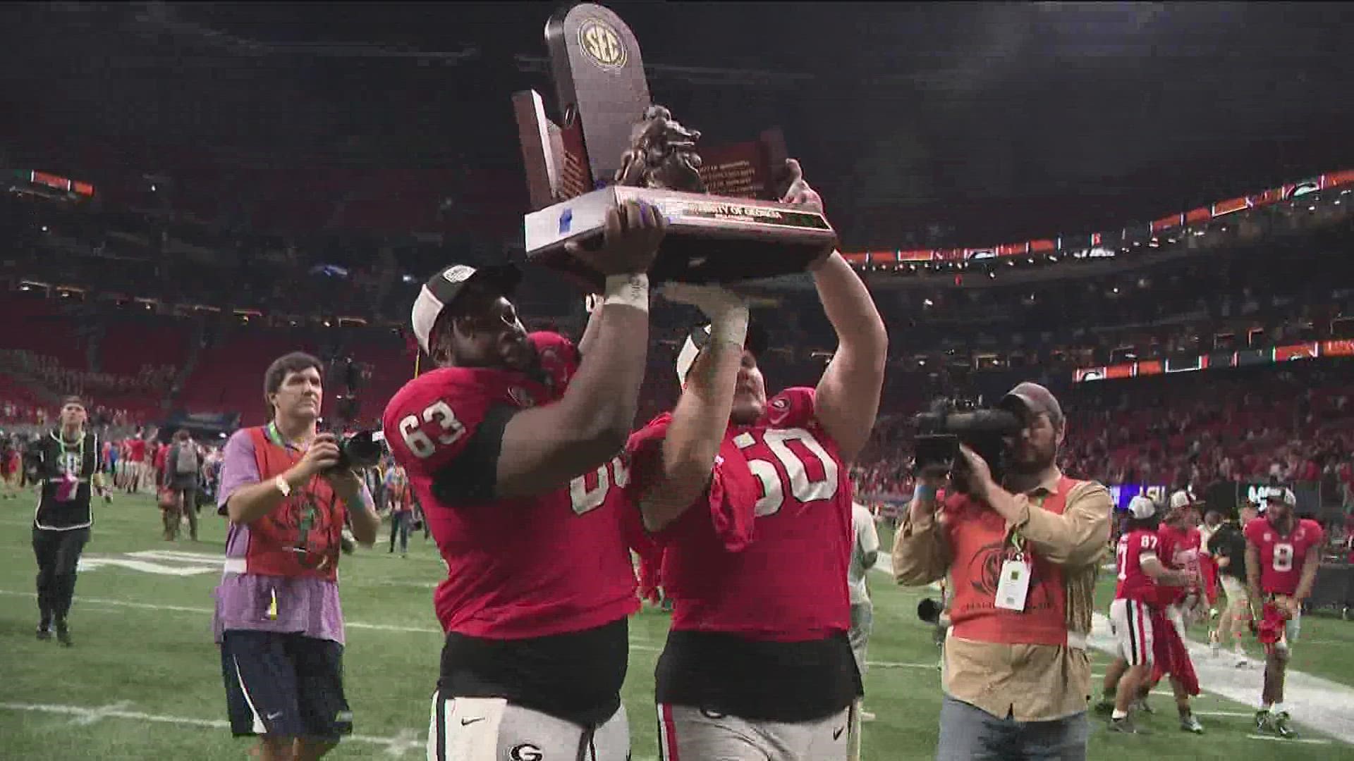 The Dawgs could very well play right back in Mercedes-Benz Stadium on Dec. 31.