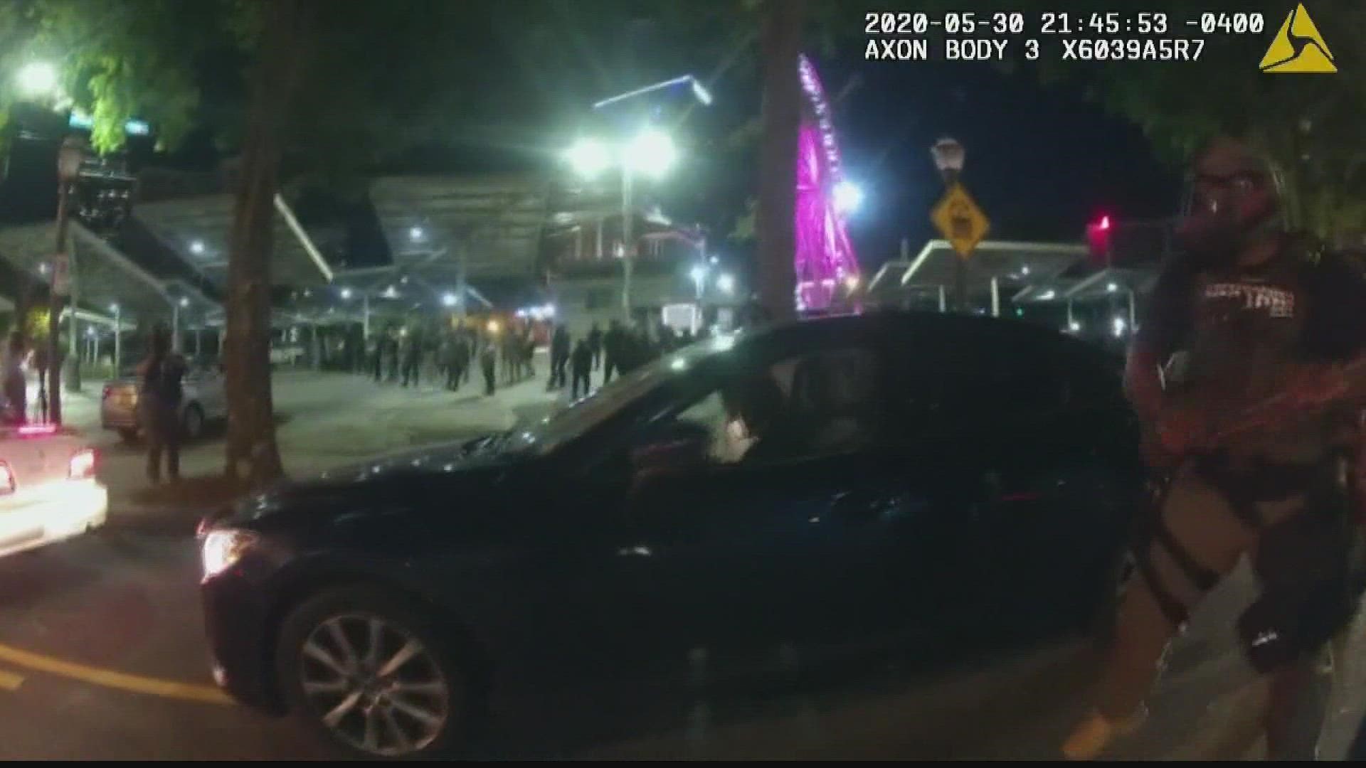Attorneys for Taniyah Pilgrim and Messiah Young said they were dragged out of a car and tased by officers during protests in downtown Atlanta.