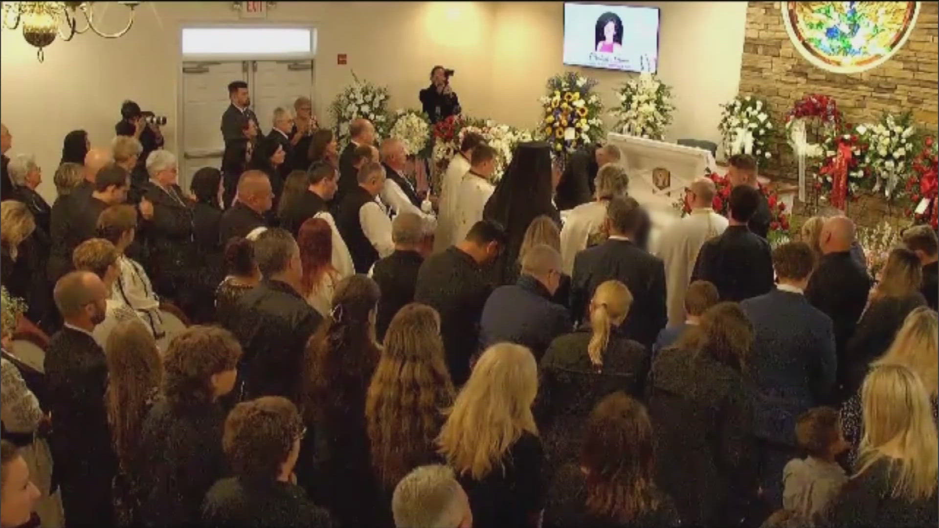 The funerals for two victims were on Saturday.