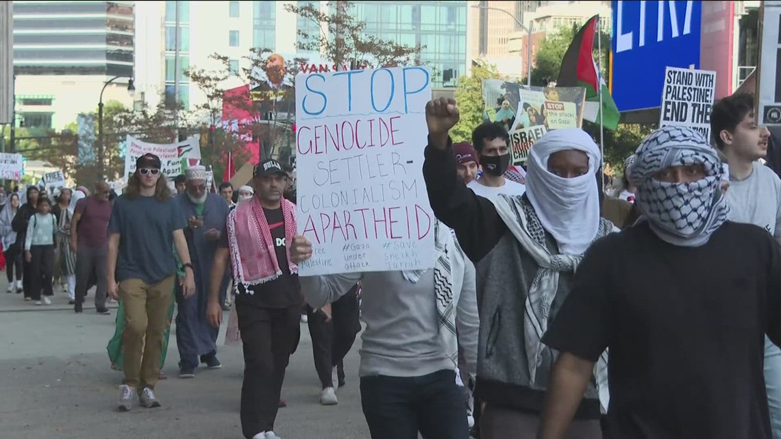 Rally for Palestine in Atlanta on first Jewish Sabbath since war - Vimarsana News
