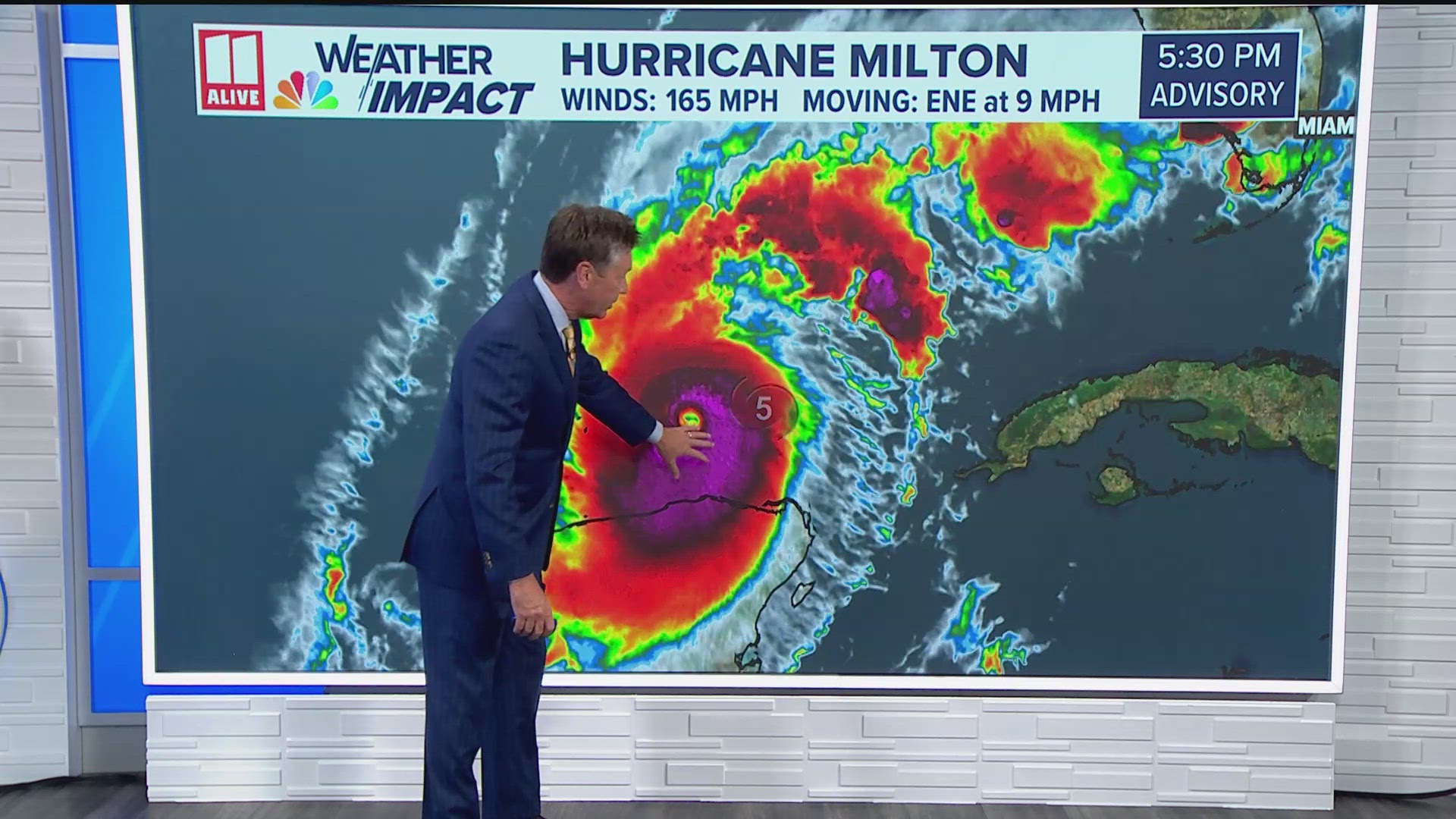 The storm has undergone one of the most extreme rapid intensification cycles on record