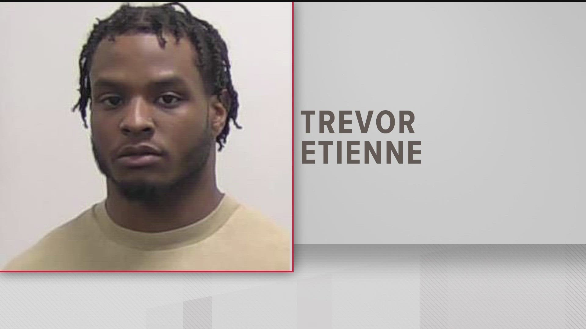 UGA player Trevor Etienne arrested, charged with DUI | 13wmaz.com