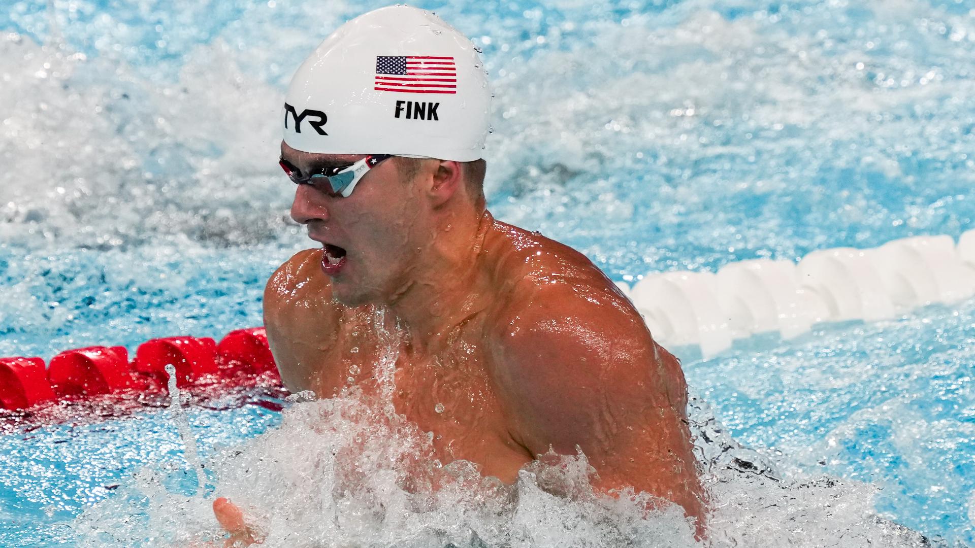 Who is Nic Fink? American competing for swimming gold at Olympics ...