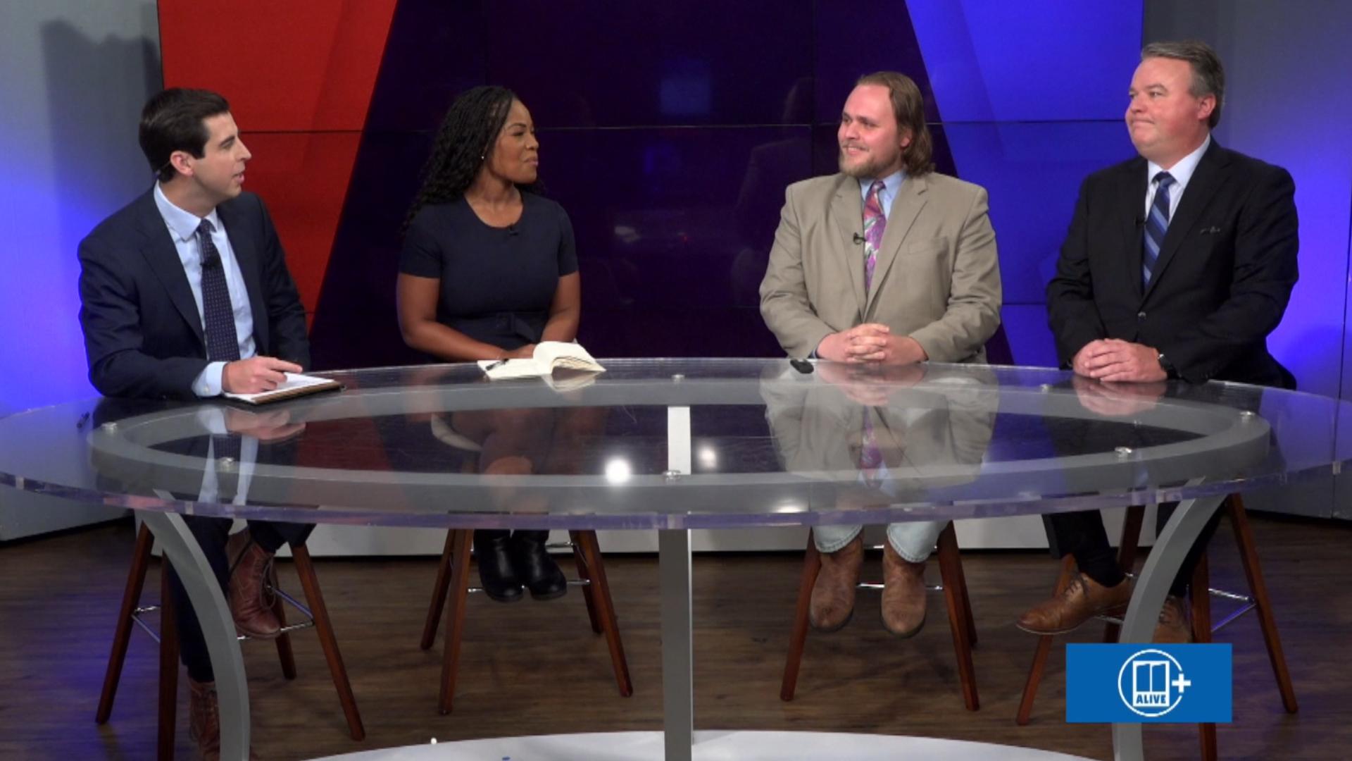 The Georgia Vote is 11Alive's weekly, 30-minute political conversation program hosted by Faith Jessie and Zach Merchant featuring newsmakers.