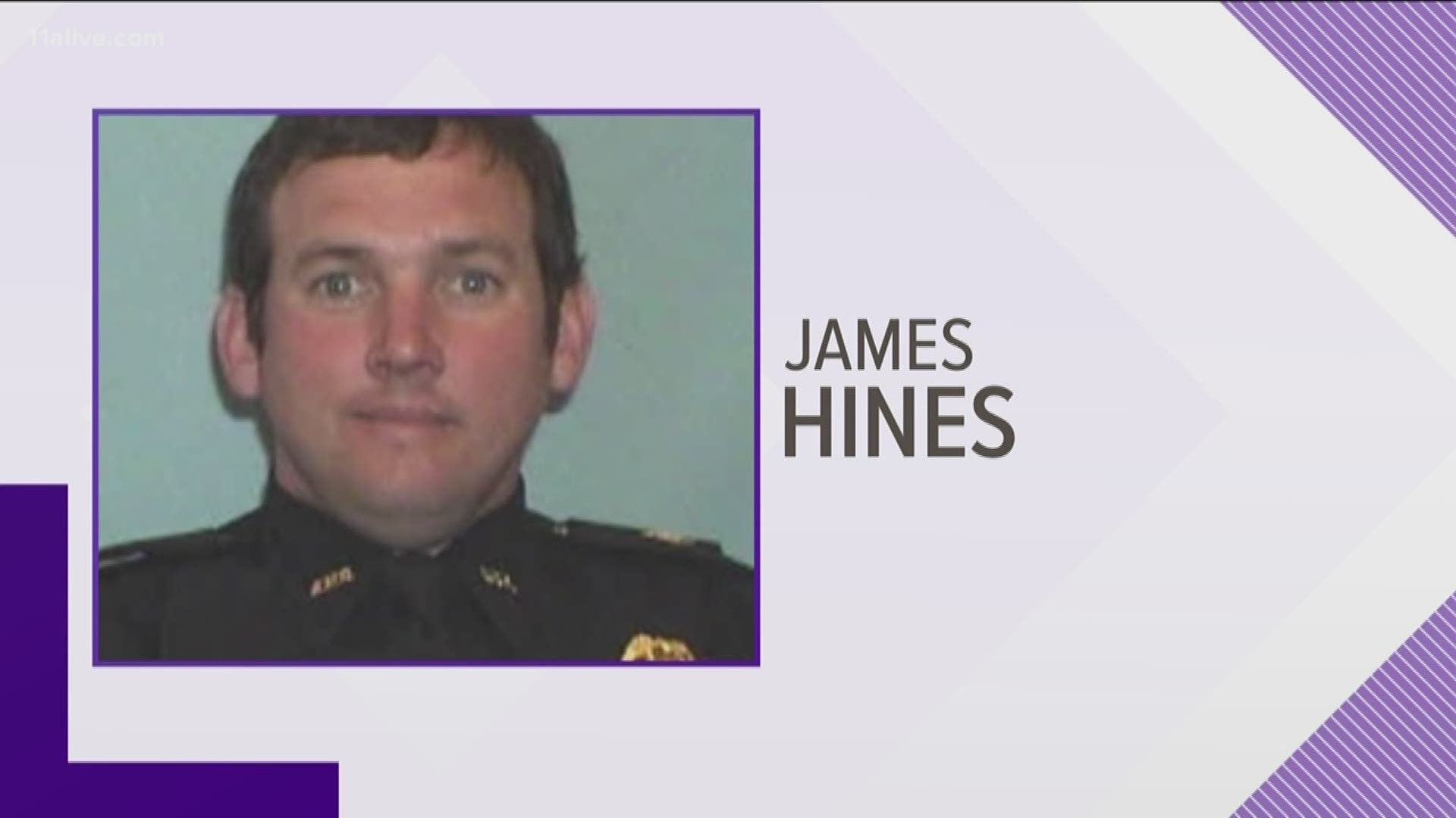 Sgt. James Hines was dismissed from duty by Atlanta Police Chief Erika Shields on May 17.