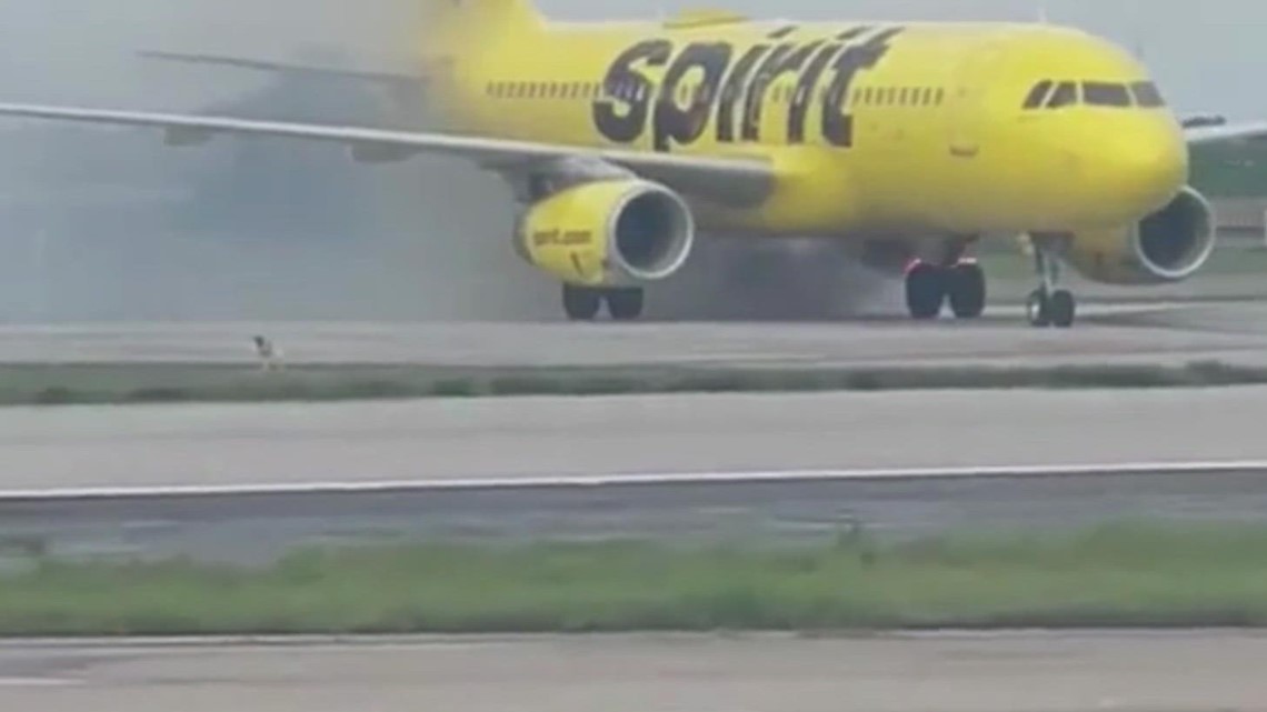 Spirit Airlines fire at Hartsfield-Jackson Atlanta airport | 13wmaz.com