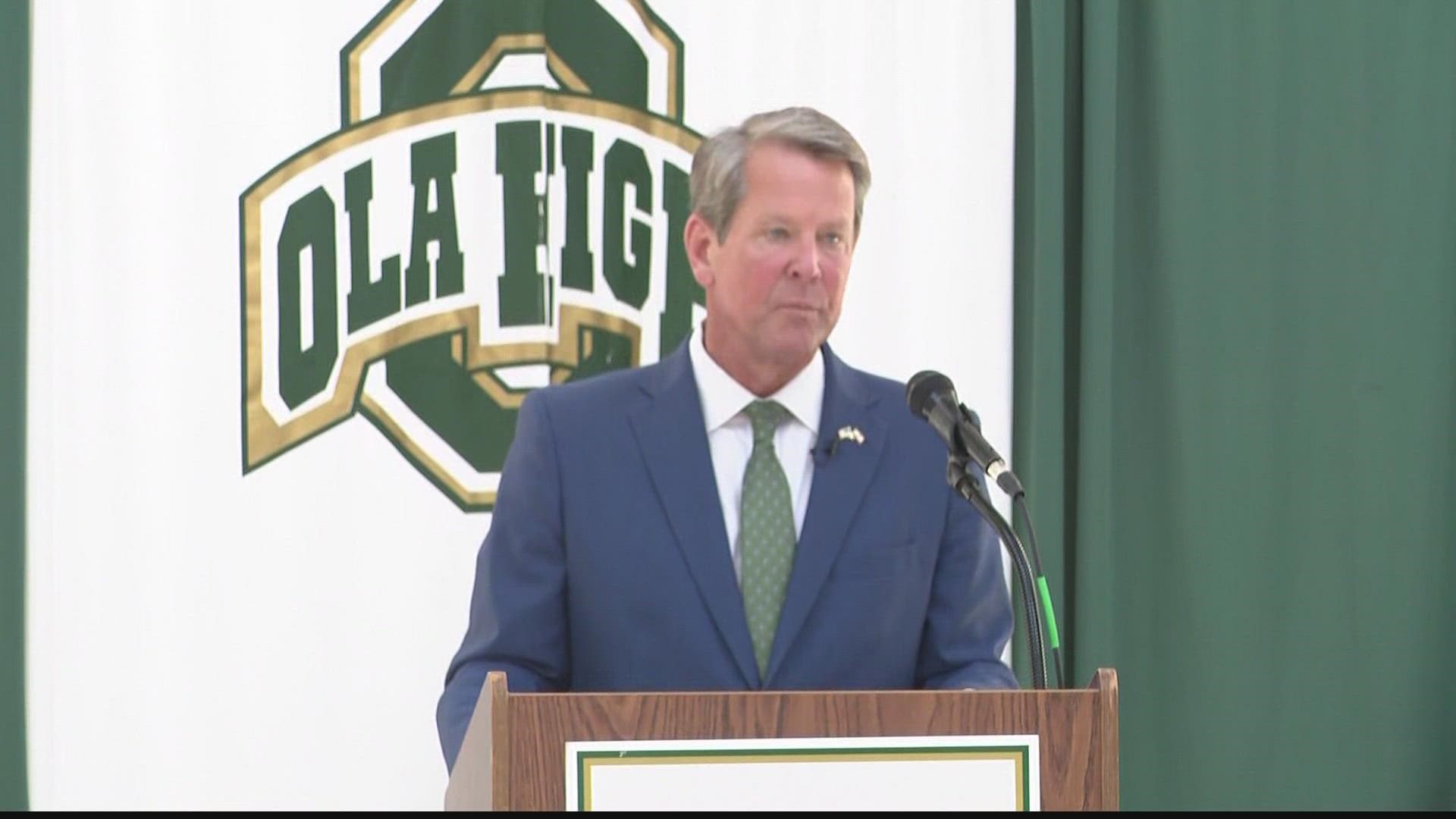 Gov. Kemp announced the state is giving $125 million to teachers to buy materials for their classrooms.