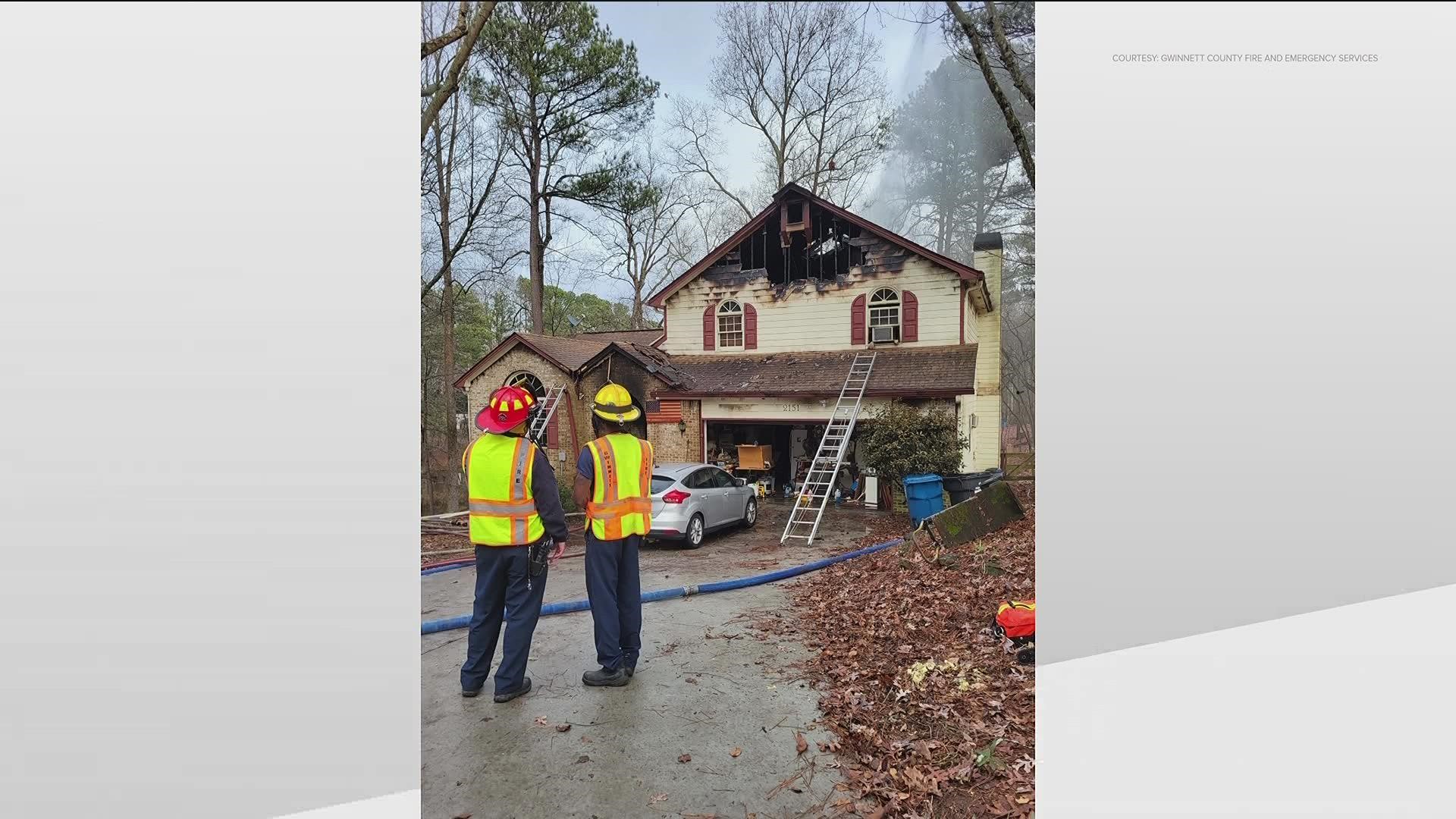 Homeowner, dog helped from burning County home on NYE