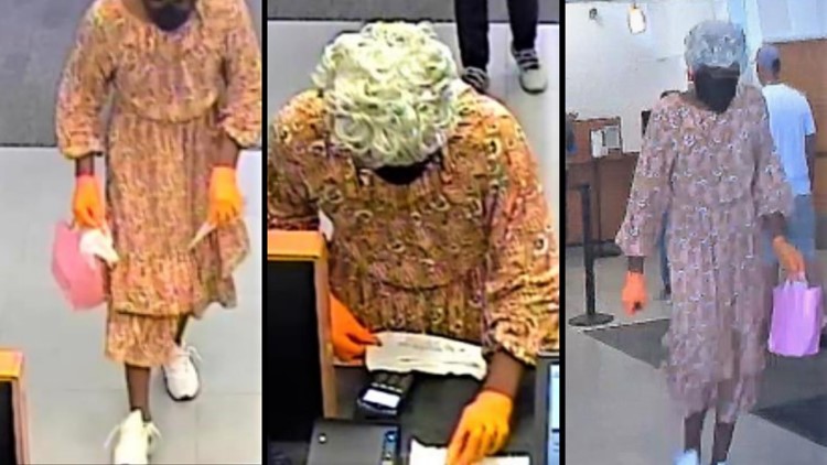 Police: Man robs McDonough bank wearing wig, floral-print dress
