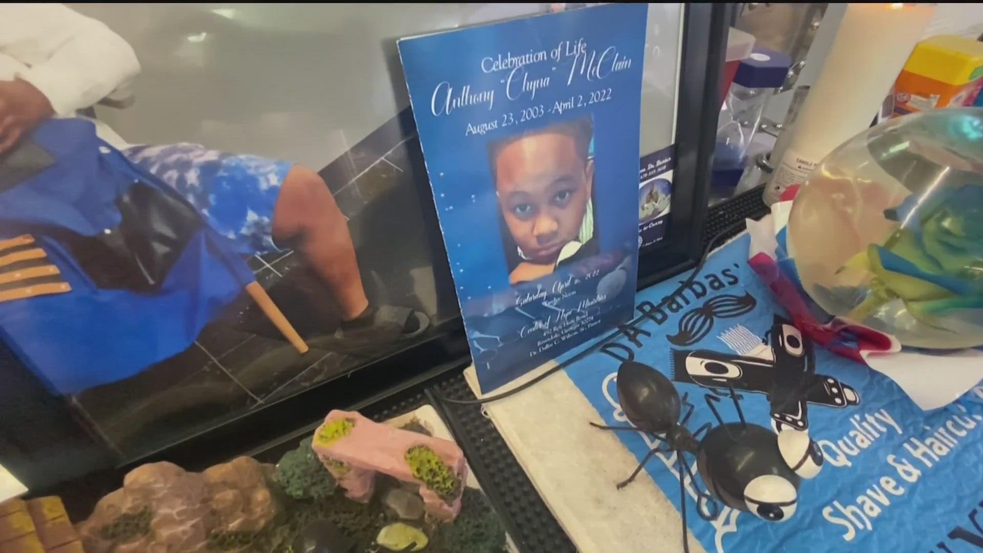 His mother said she is living a life sentence every day after her son was shot and killed.