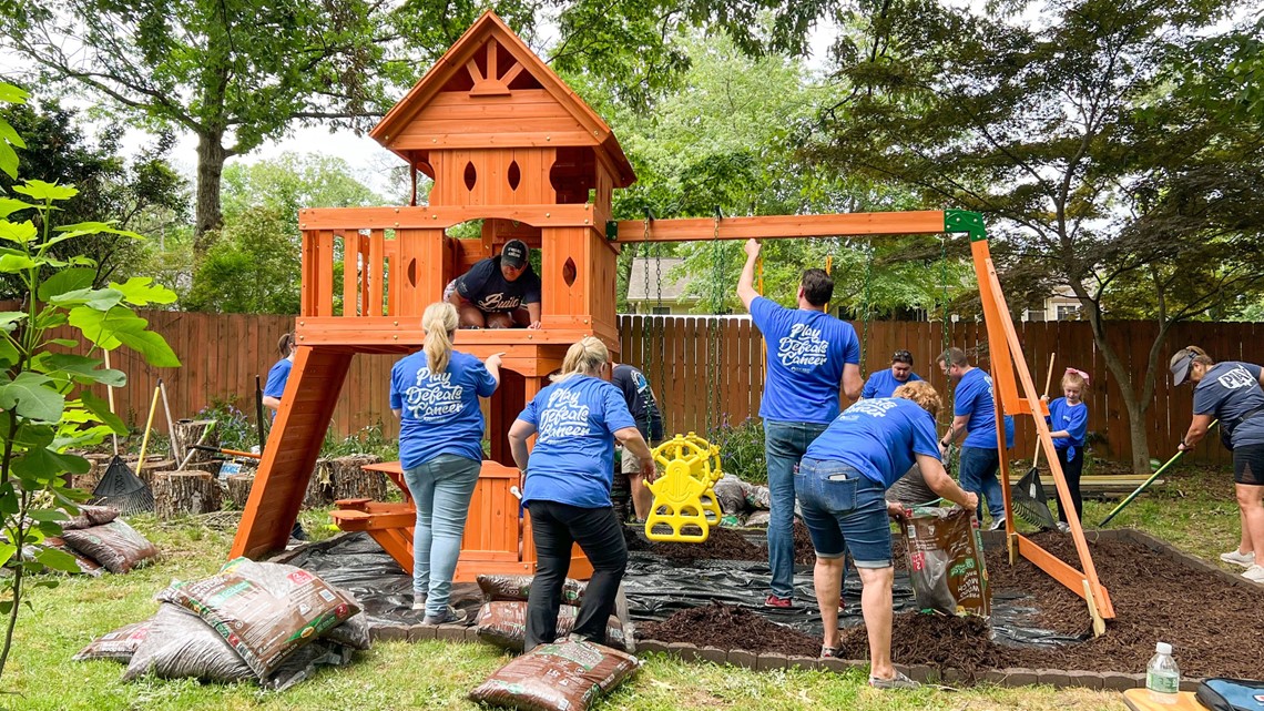 Nonprofit builds playground for Snellville 5-year-old with cancer - Vimarsana News