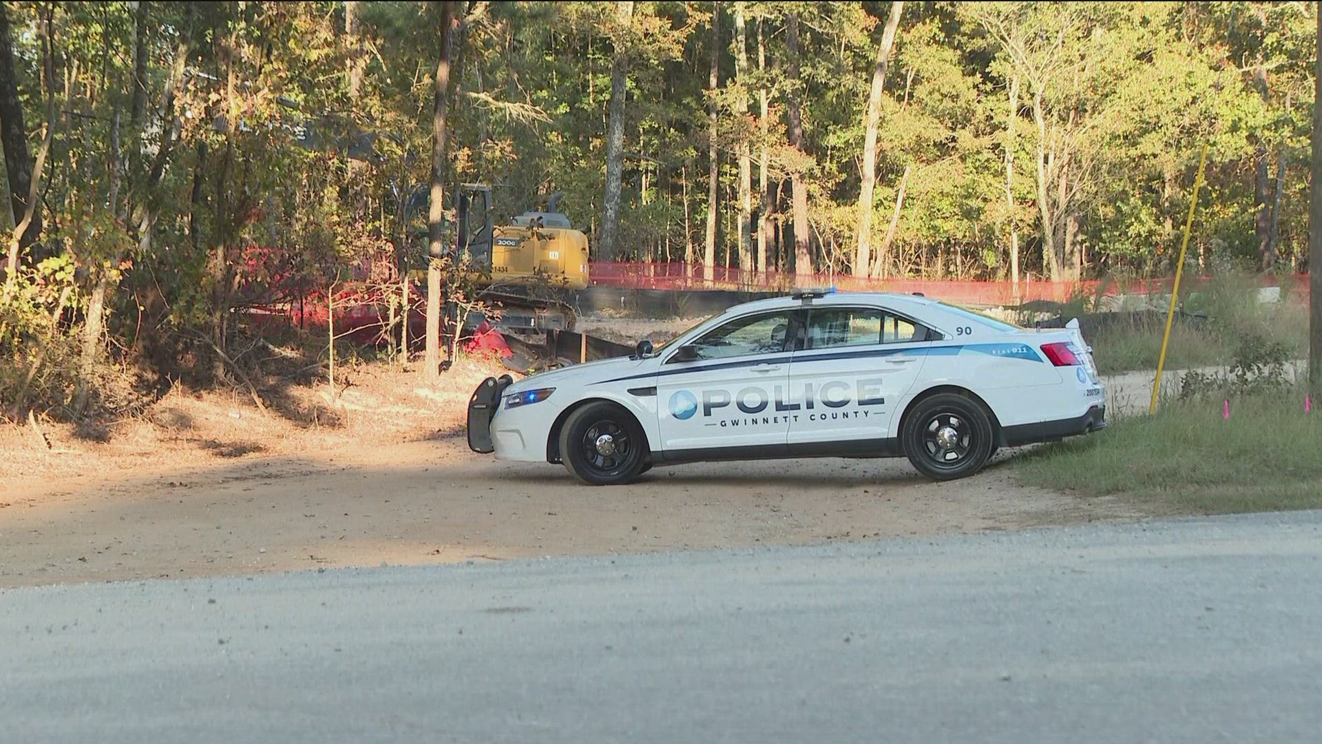 Police said the person was found dead in the area of Harbins Circle near Turkey Crossing in Dacula.