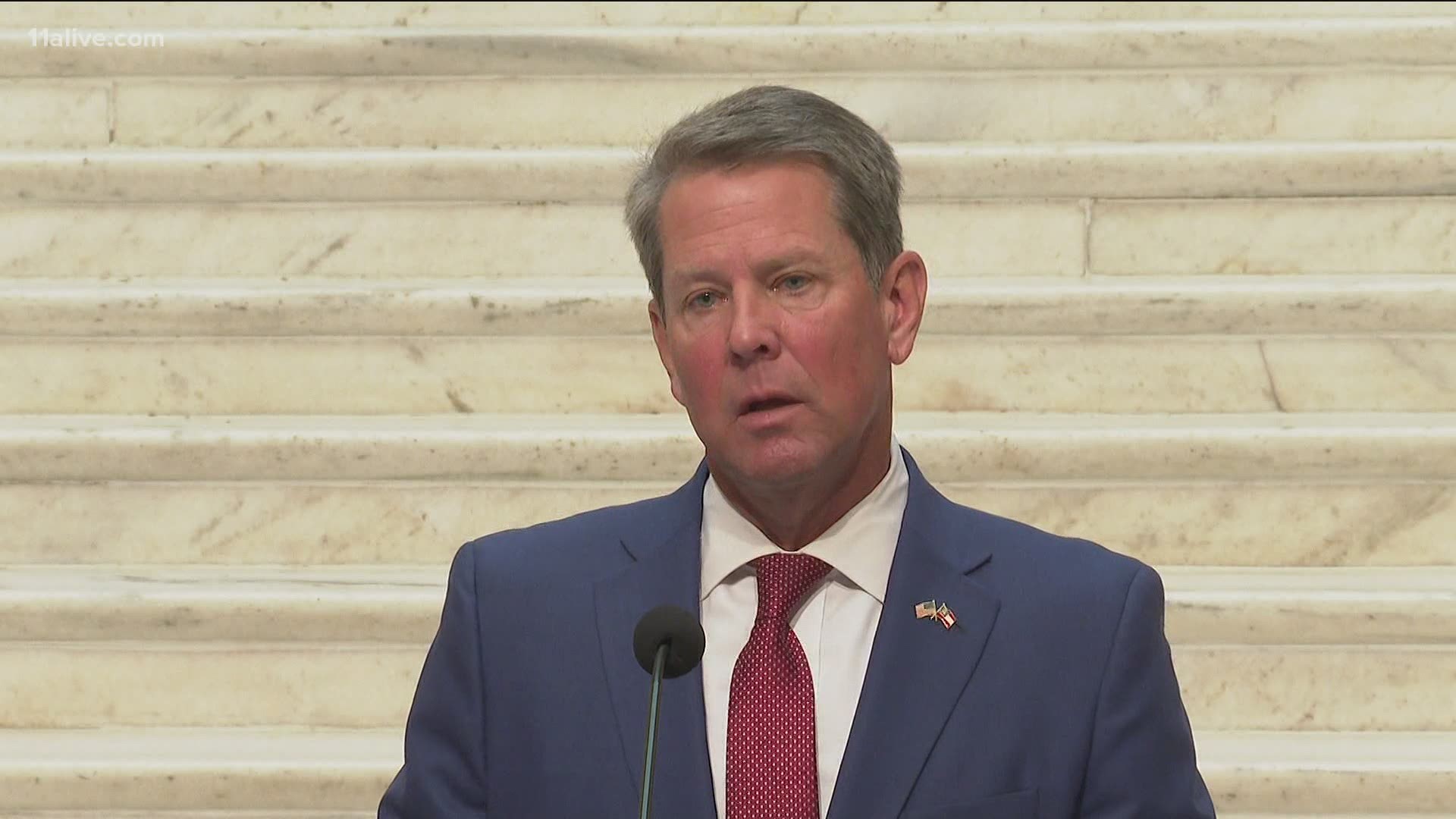 Atlanta was one of multiple cities that put a mask mandate in place - but it was the only one named in the governor's lawsuit. He said the mandate hurts business.