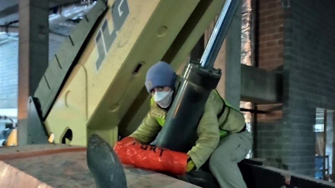 Stop Cop City Atlanta protesters chained construction equipment ...
