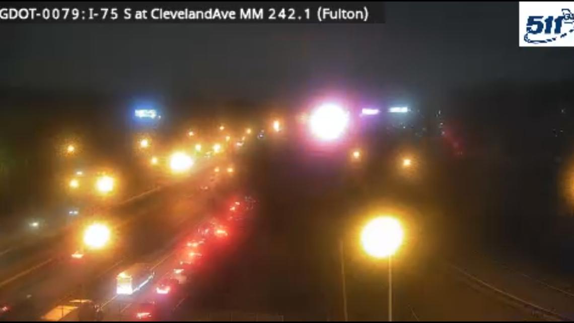 Teen hit by vehicle on I-75 South near Cleveland Ave. exit in Atlanta