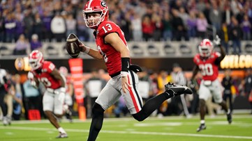 Georgia blasts TCU 65-7 in the College Football Playoff