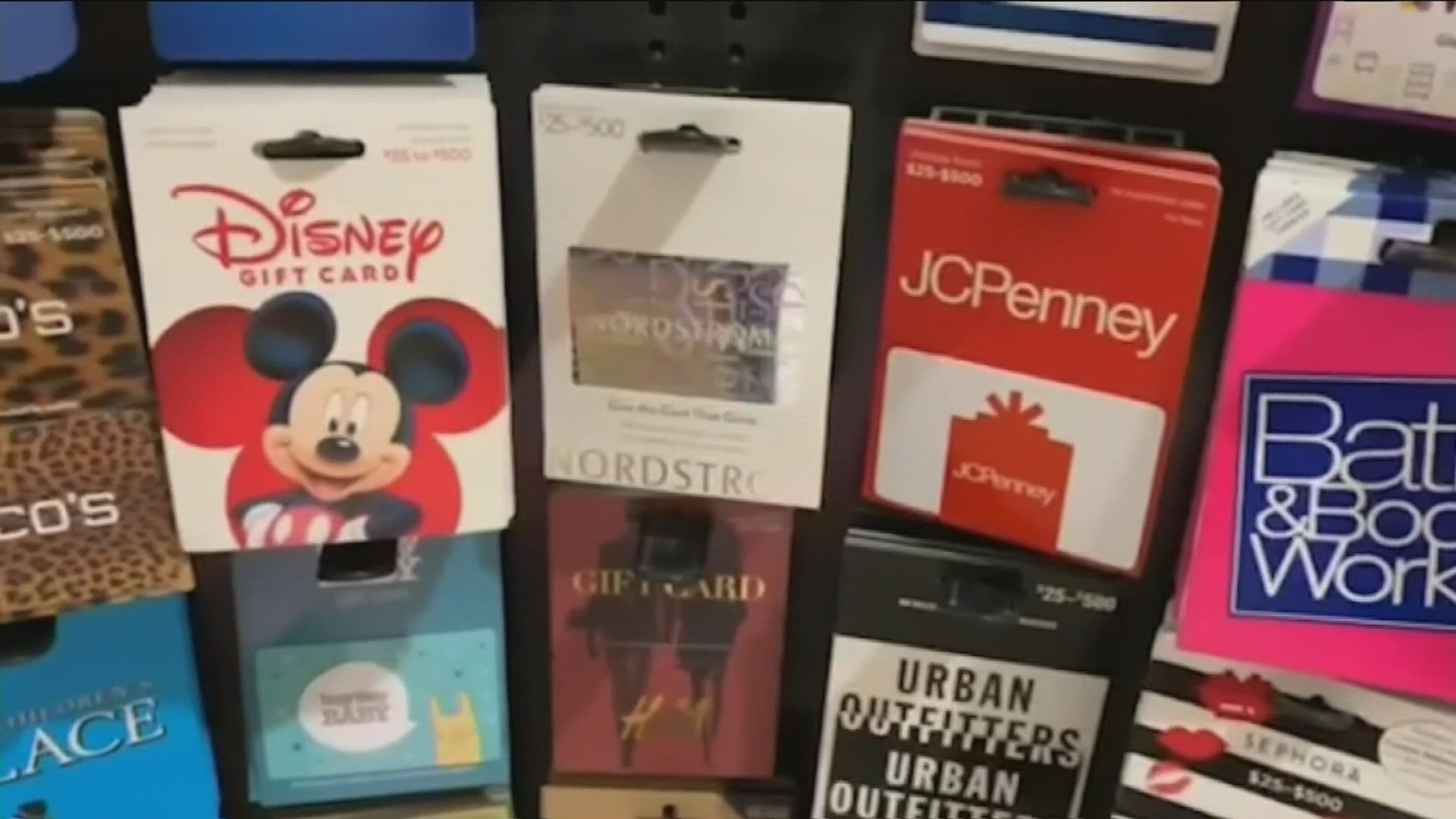 Shoppers are buying gift cards for their loved ones, only to find out there's nothing on it.