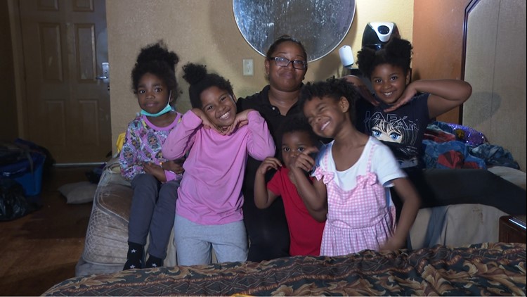 With her daughter battling kidney failure, metro Atlanta mother of 8 evicted from their home