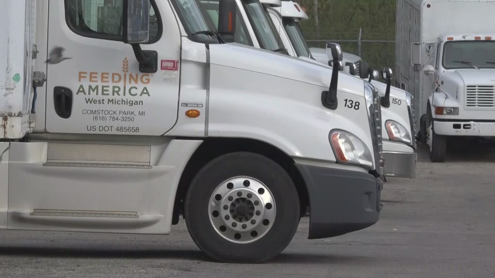 Mobile food banks saw a 64 percent rise in attendance in 2020. Donors have stepped up to meet that need, but their trucking staff has been stretched thin.